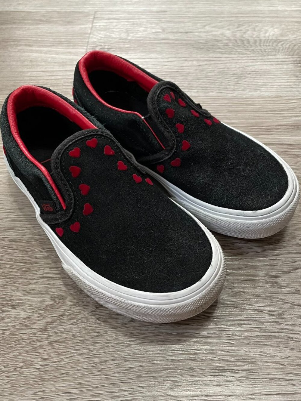 Hearts Slip On Vans